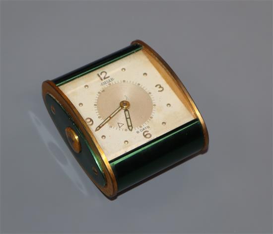 A Jaeger eight day alarm clock